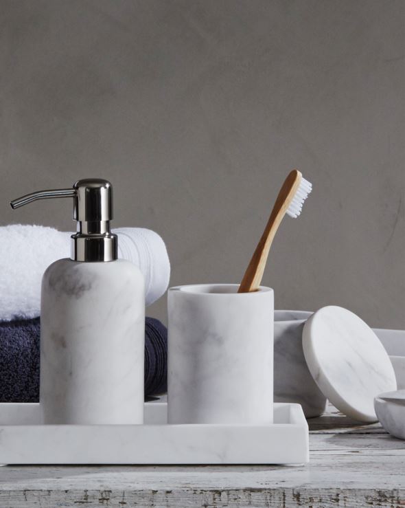 Såpedispenser hvit - 4