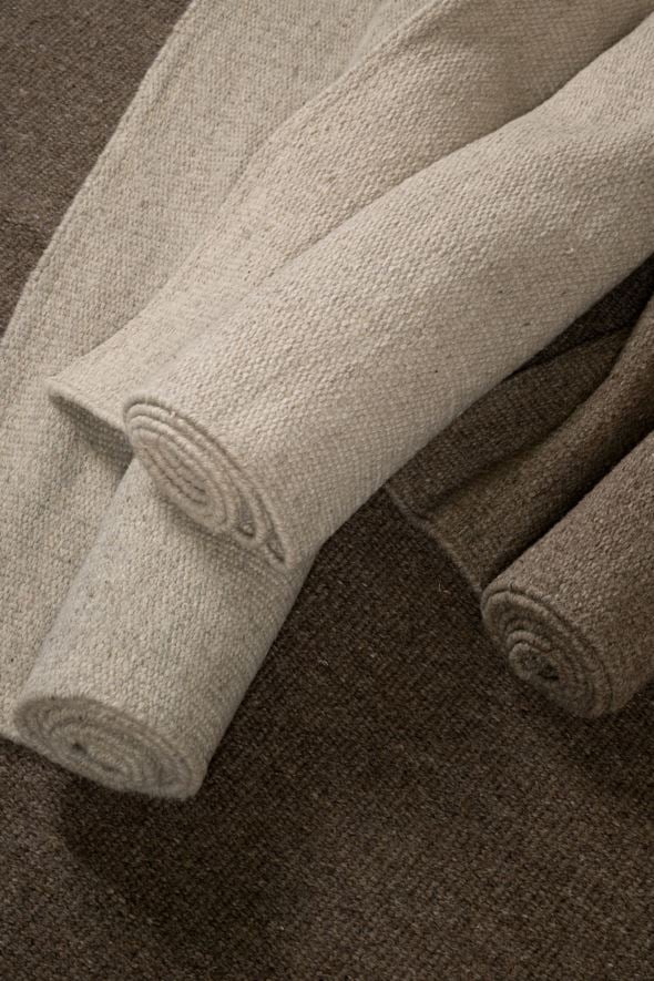 Ullteppe lys brun - 4