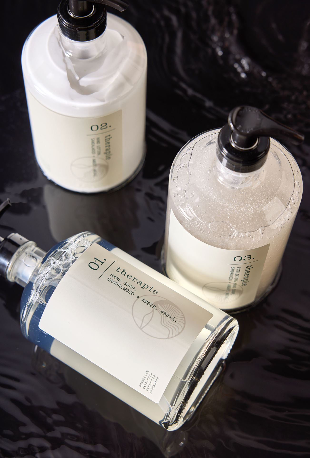 Exfolierende håndsåpe transparent - 2