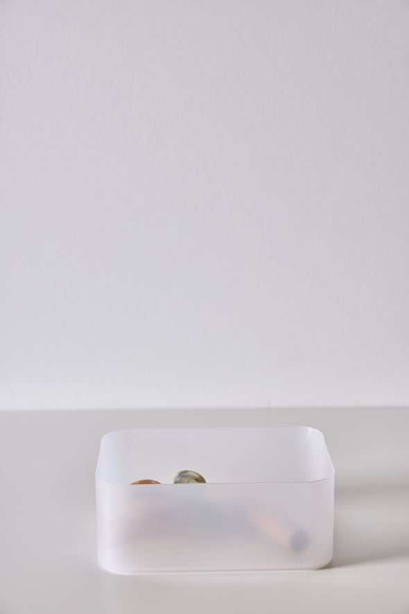 Oppbevaringsboks frostet - 4