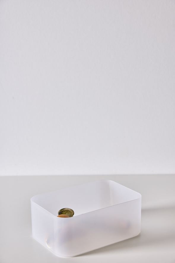 Oppbevaringsboks frostet - 5