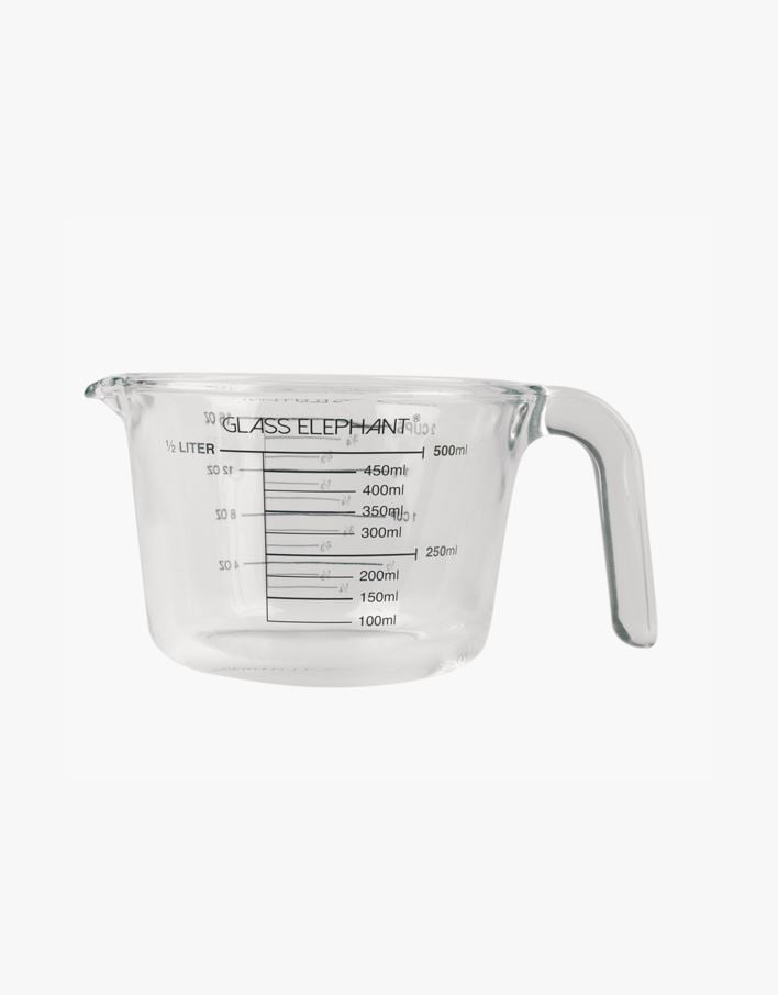 Målebeger transparent - 21,5x15,8x11 cm 1000 ml transparent - 1