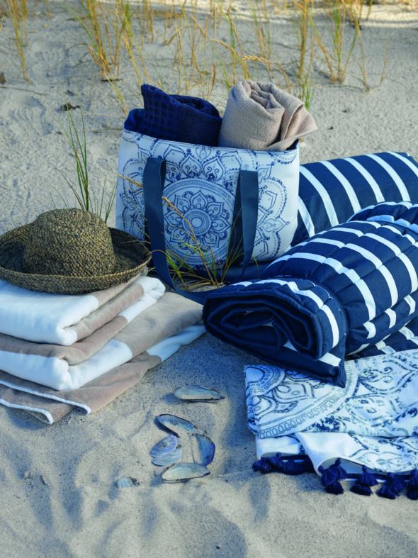 Strandmadrass blå - 3