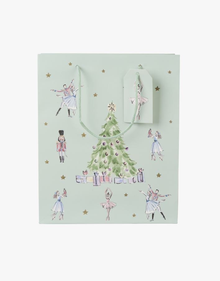 Gavepose lys grønn - 24x29x10 cm lys grønn - 1