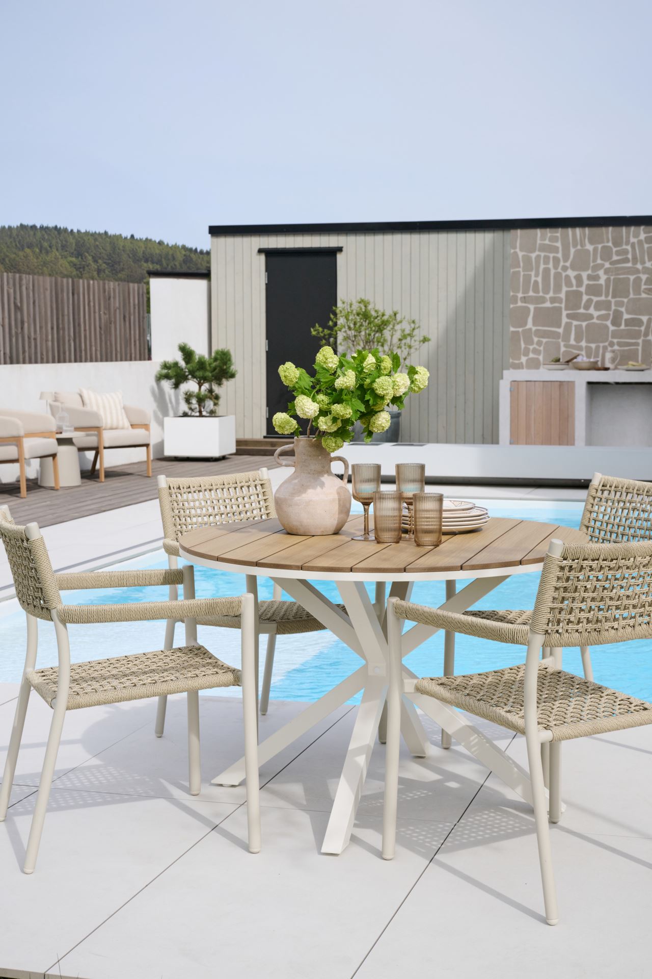 Hagebord offwhite - 2