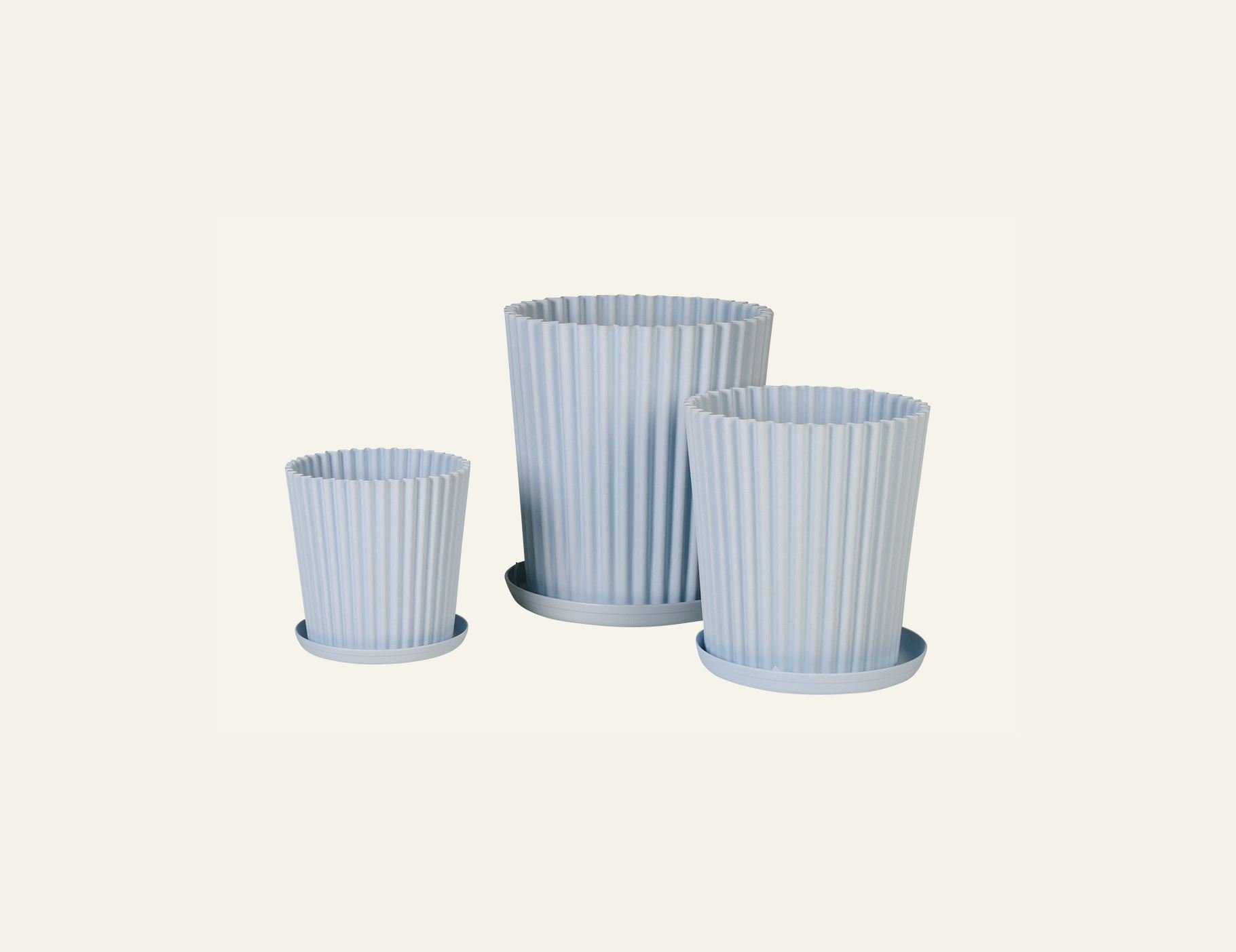 Utepotte lys blå - 4