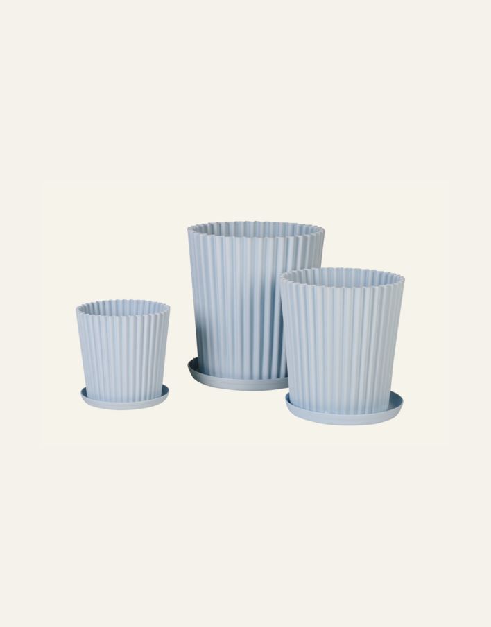 Utepotte lys blå - 4