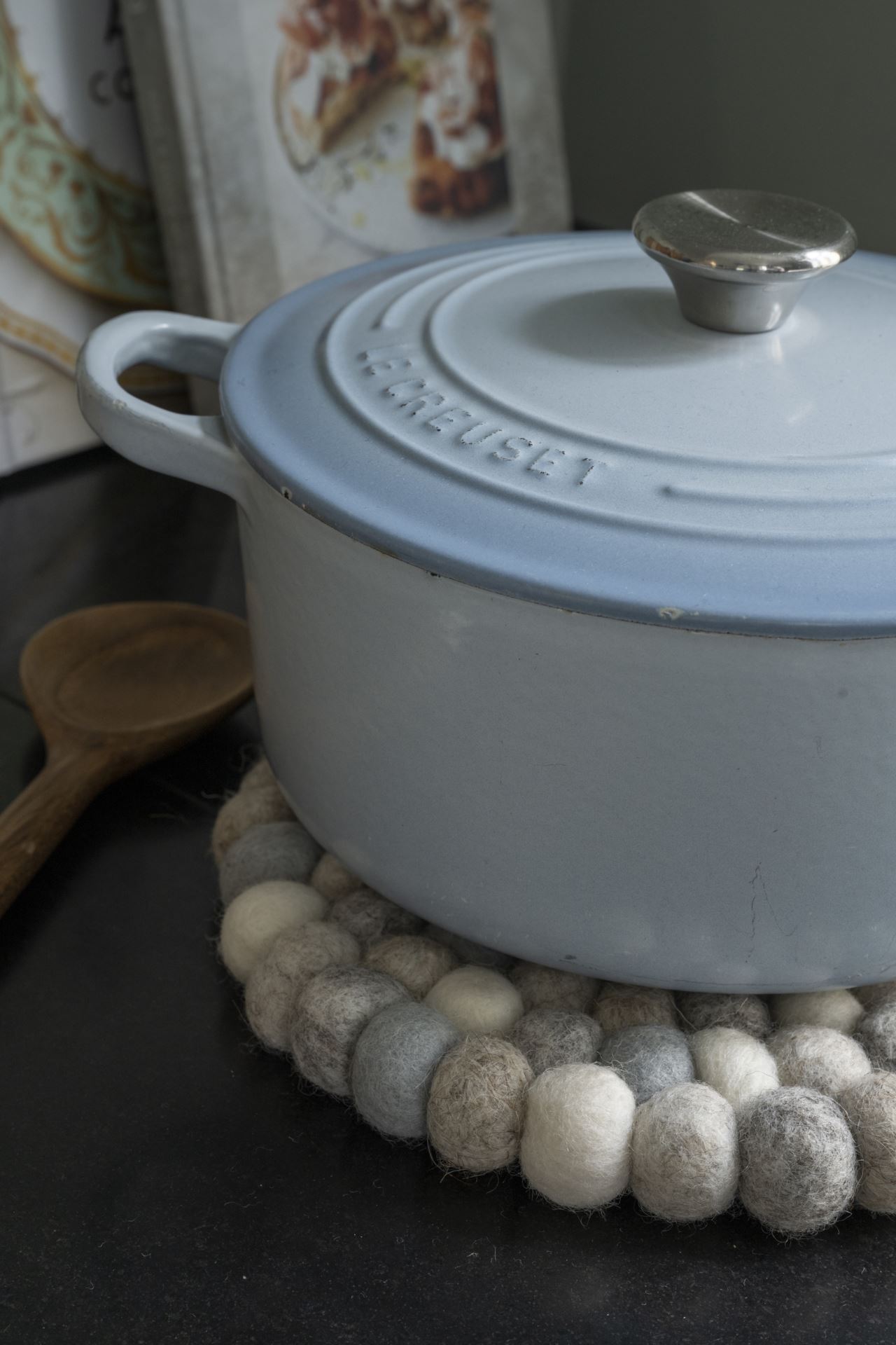 Gryteunderlag beige - 3