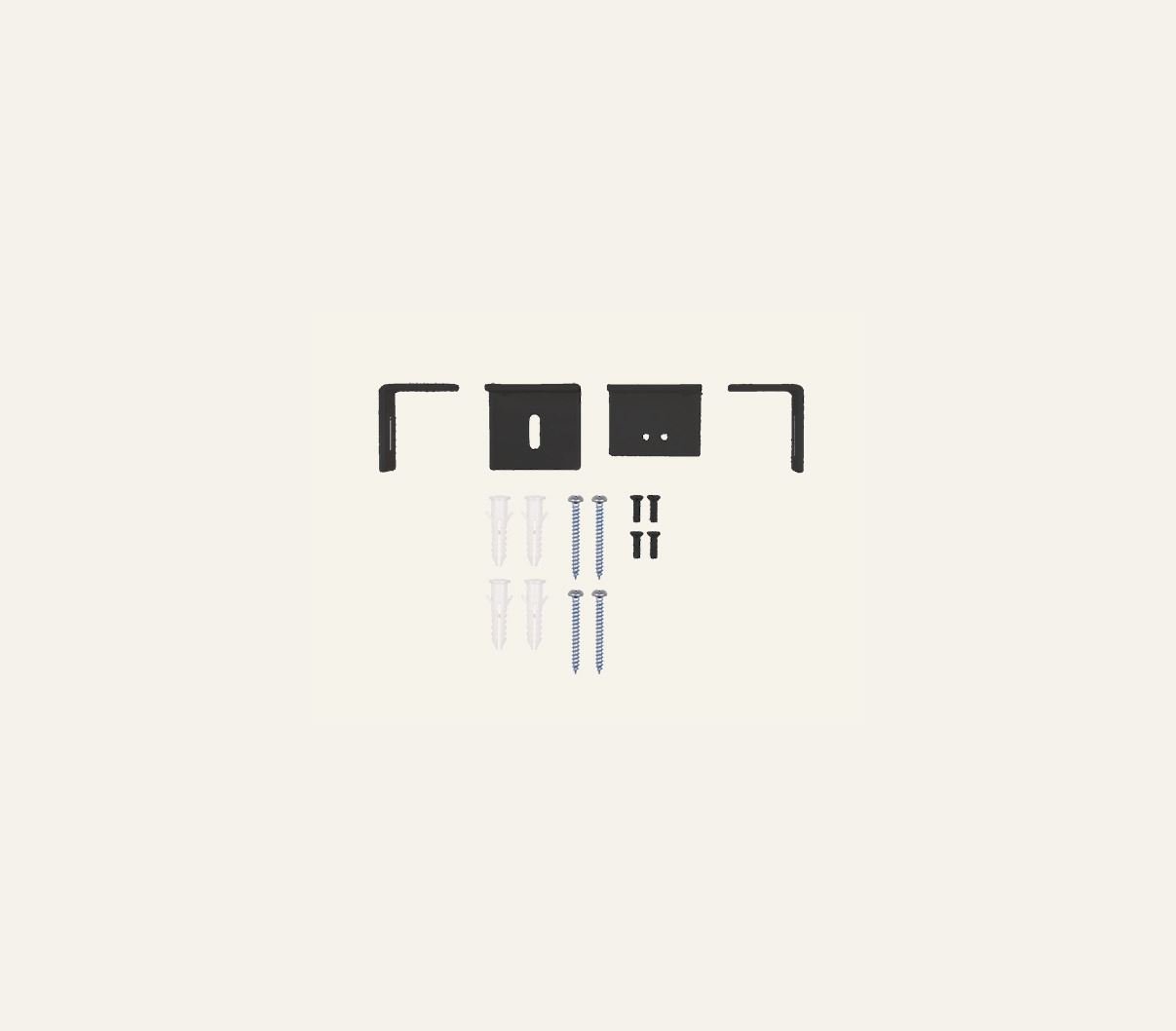 Feste utvending karm svart - 2