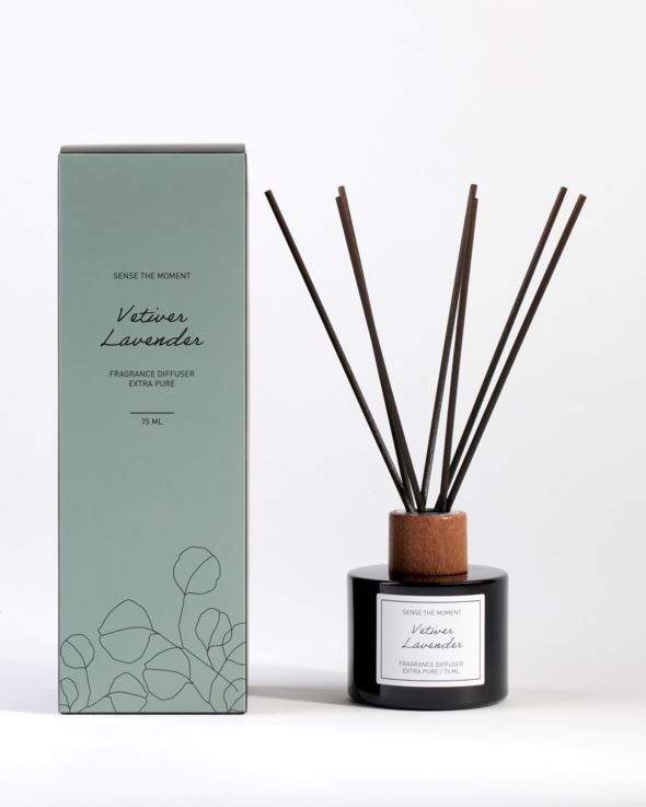 Duftpinner gråblå - 4