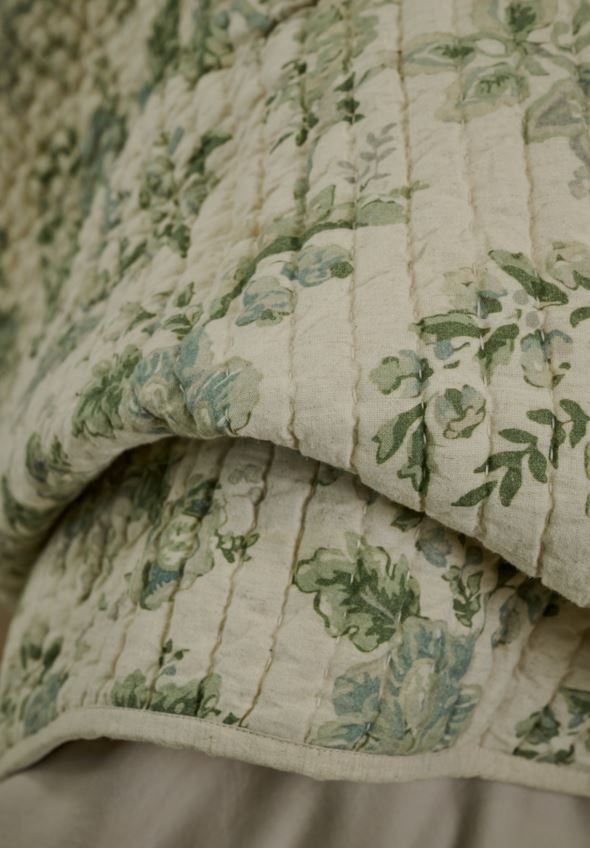 Sengeteppe grønn - 4