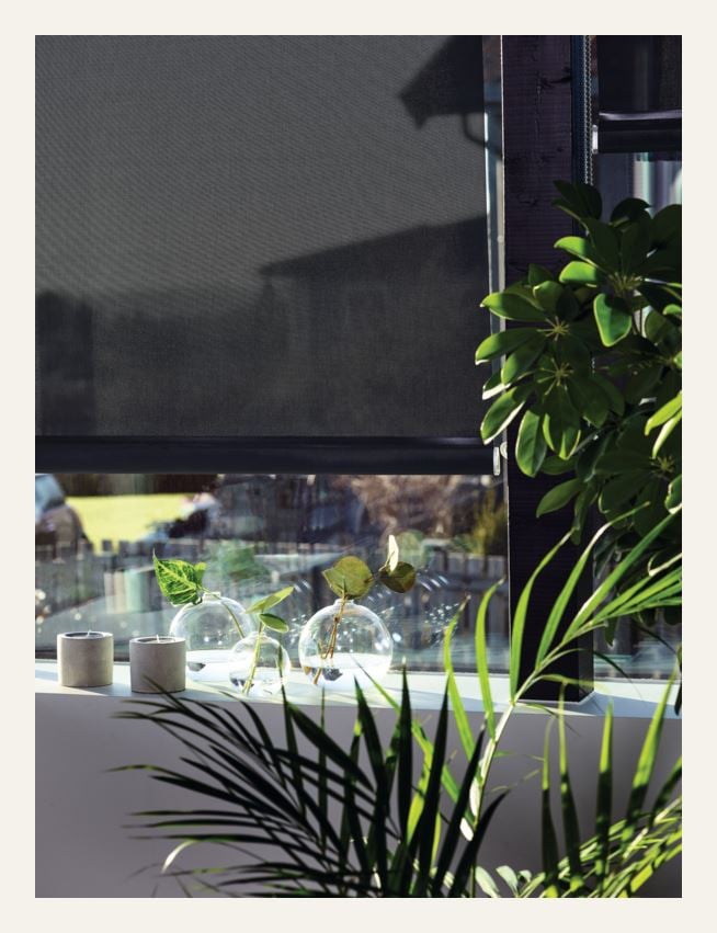 Screen rullegardin koksgrå - 3