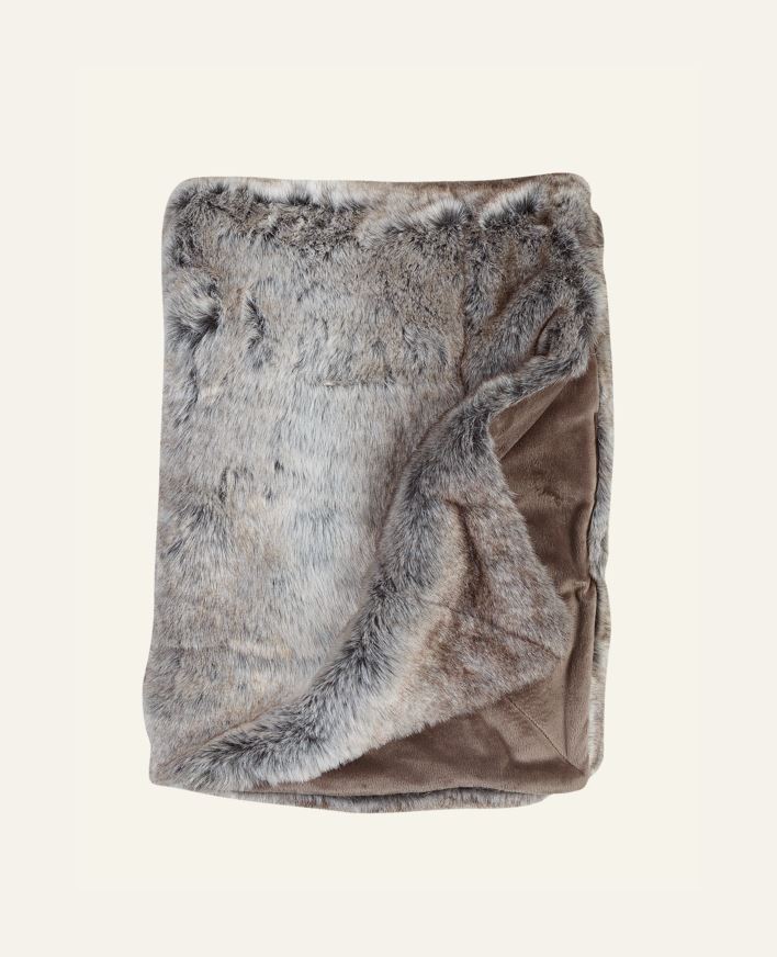 Sengeteppe grå - 150x220 cm grå - 1