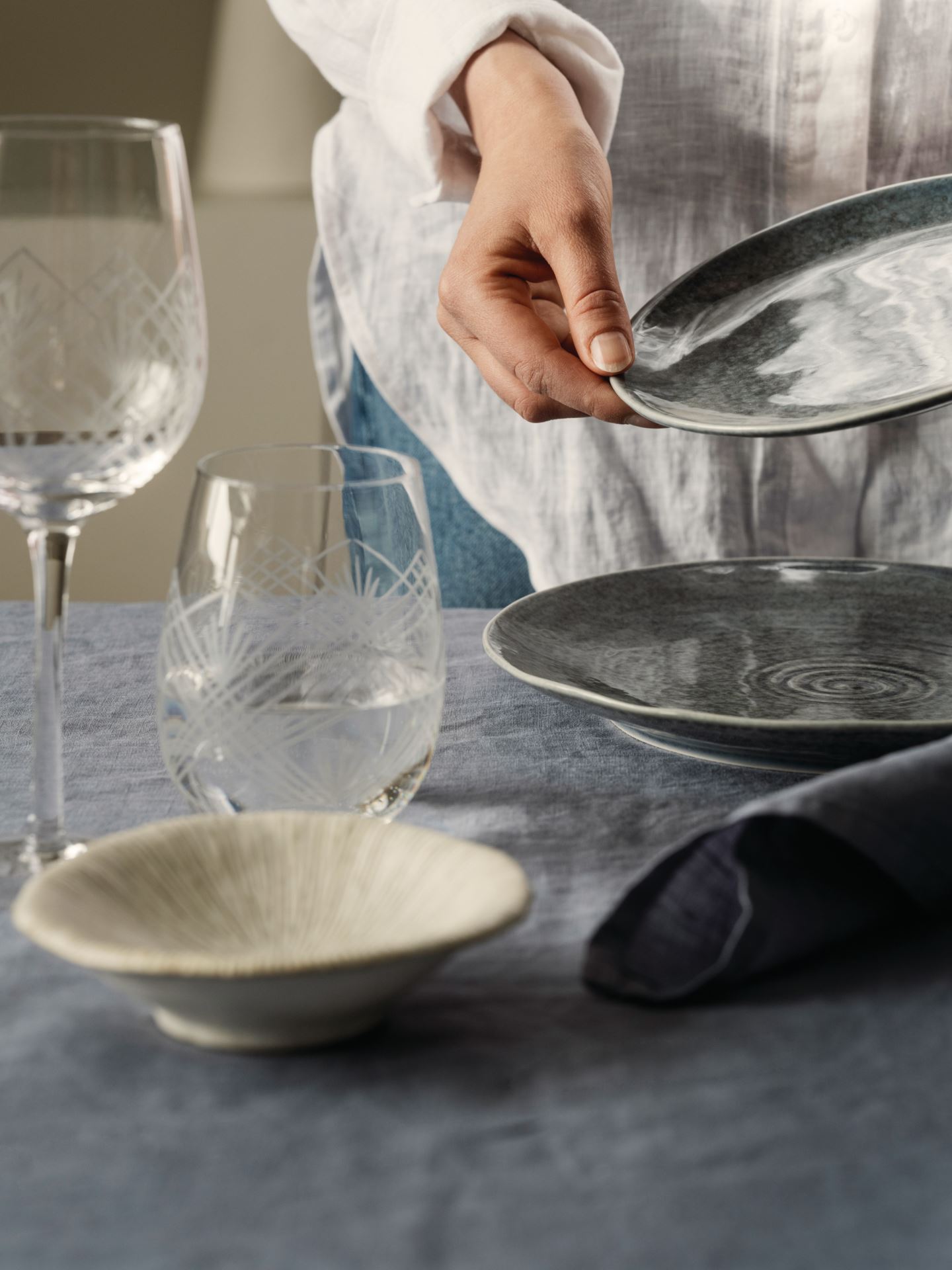 Hvitvinsglass transparent - 3