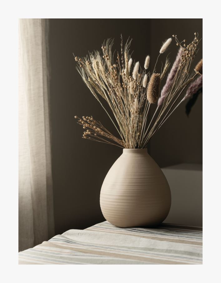 Vase beige - 23x23x25 cm beige - 1