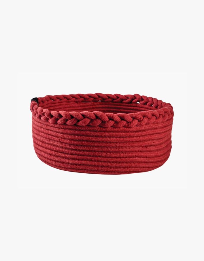 Kurv rød - ø 28 h 12cm rød - 1