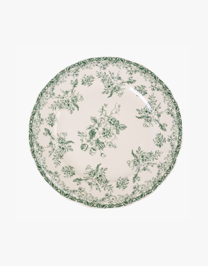 Tallerken grønn - ø20 cm grønn - 1