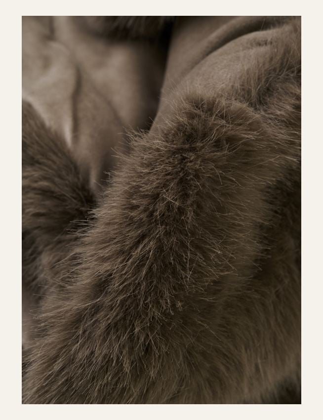 Pelspledd taupe - 2
