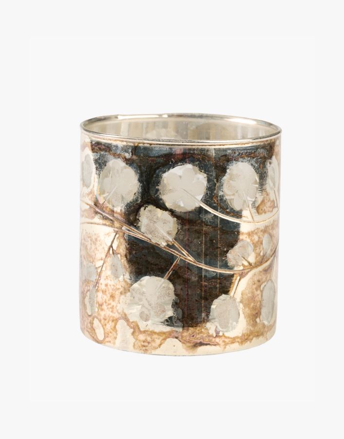 Telysholder multi sølv - 10,5x10 cm multi sølv - 1