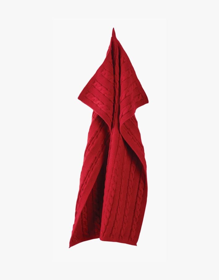 Kjøkkenhåndkle rød - 47x60 cm rød - 1