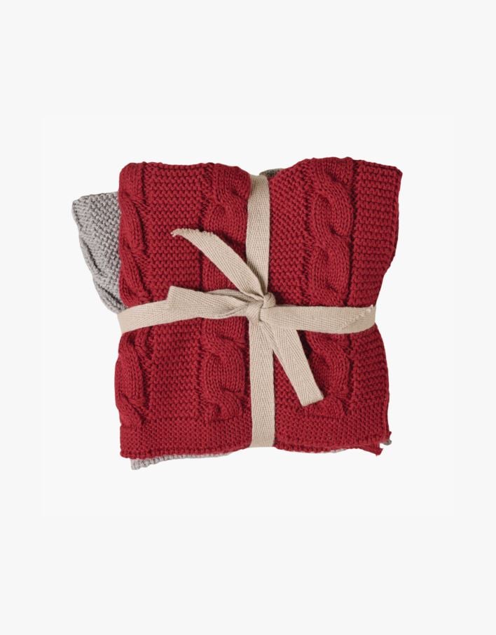 Klut rød - 25x25 cm rød - 1