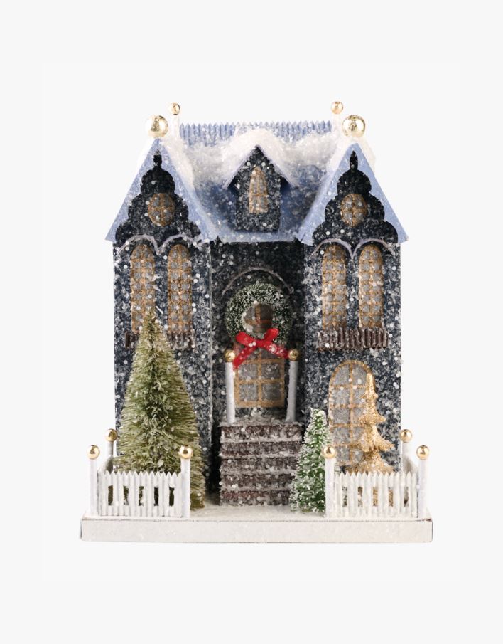 Pynt multi blå - 25,1x22,2x31,8 cm multi blå - 1