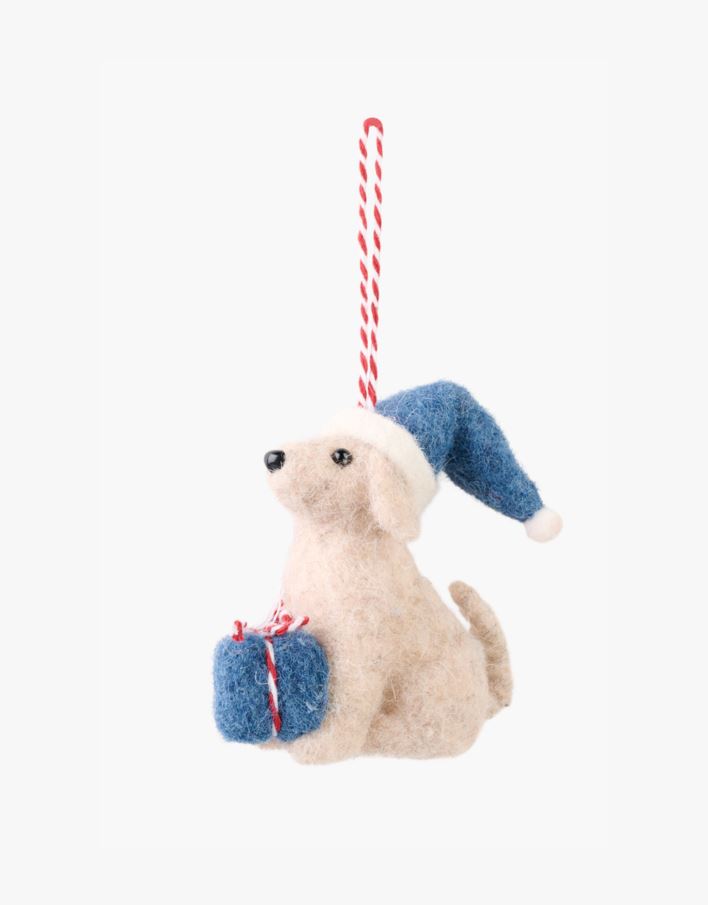 Juletrepynt multi blå - 4x8,5x10,5 cm multi blå - 1