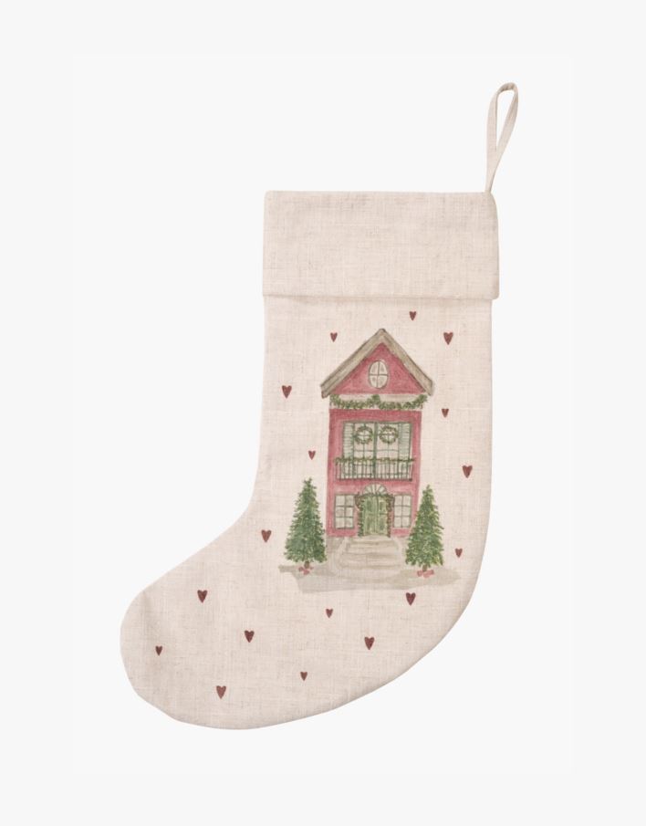 Julestrømpe multi rød - 35x50 cm multi rød - 1