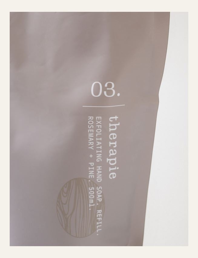 Eksfolierende håndsåpe refill transparent - 2