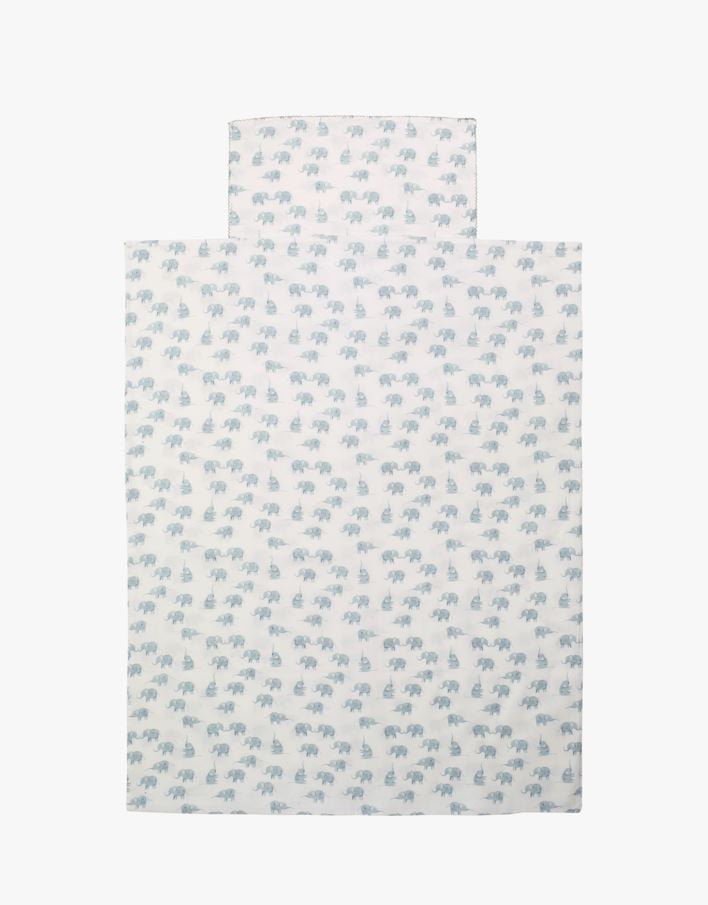 Sengesett blå - 65x80 35x40cm blå - 1