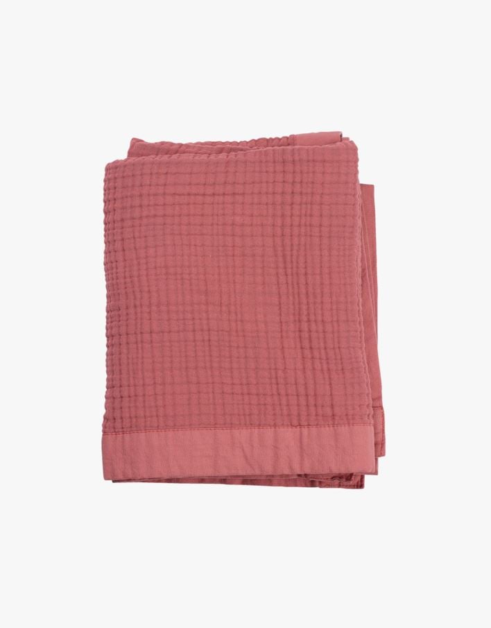 Babyteppe mørk rosa - 85x100cm mørk rosa - 1