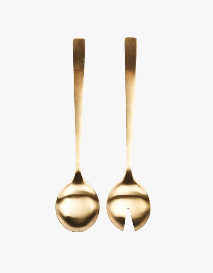 Salatbestikk gull - 2 deler gull - 1