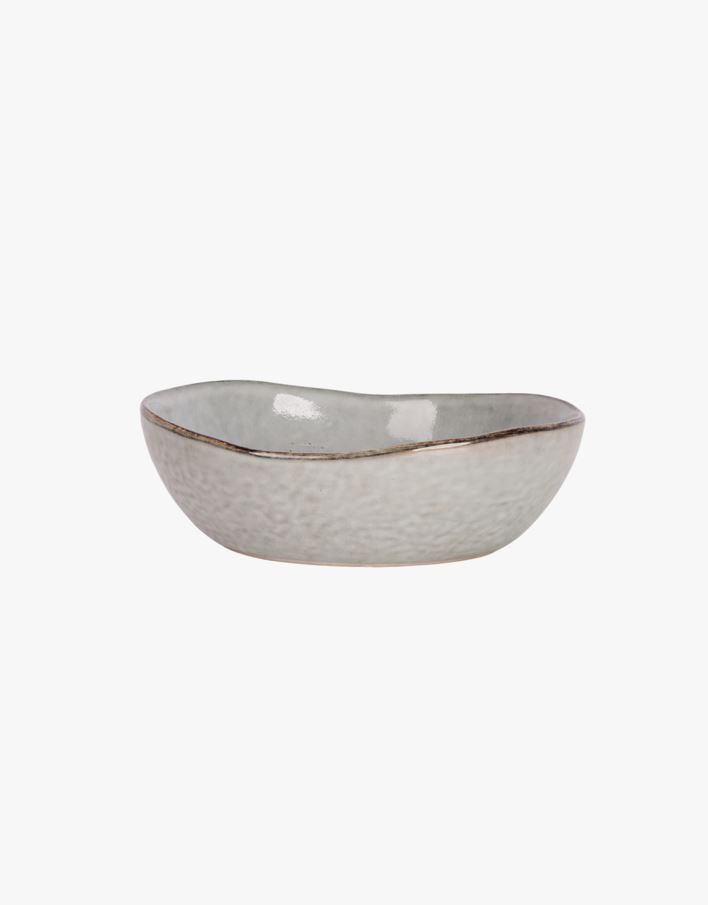 Skål grå - ø18.5 cm grå - 1