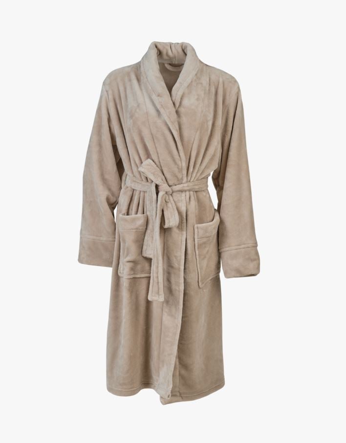 Morgenkåpe sand - S/M sand - 1