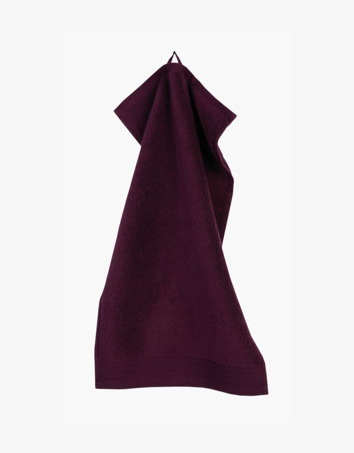 Gjestehåndkle burgunder - 30x50 cm burgunder - 1