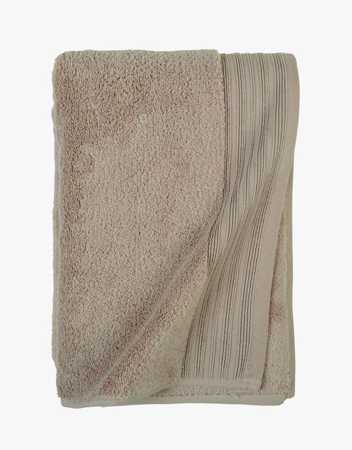 Håndkle taupe - 90x150 cm taupe - 1