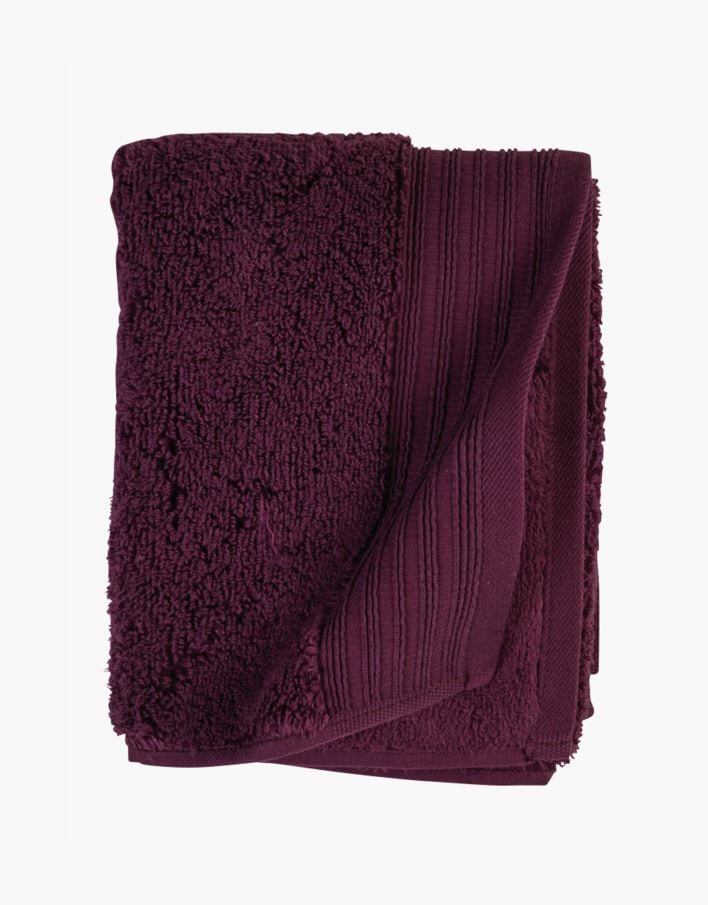 Håndkle burgunder - 50x70 cm burgunder - 1