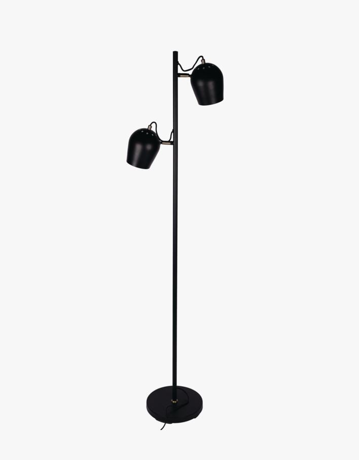 Gulvlampe svart - 158,3 cm svart - 1