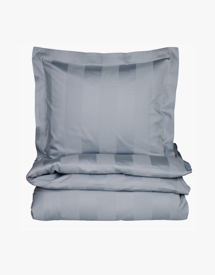 Sateng sengesett tåkeblå - 140x200 cm tåkeblå - 1