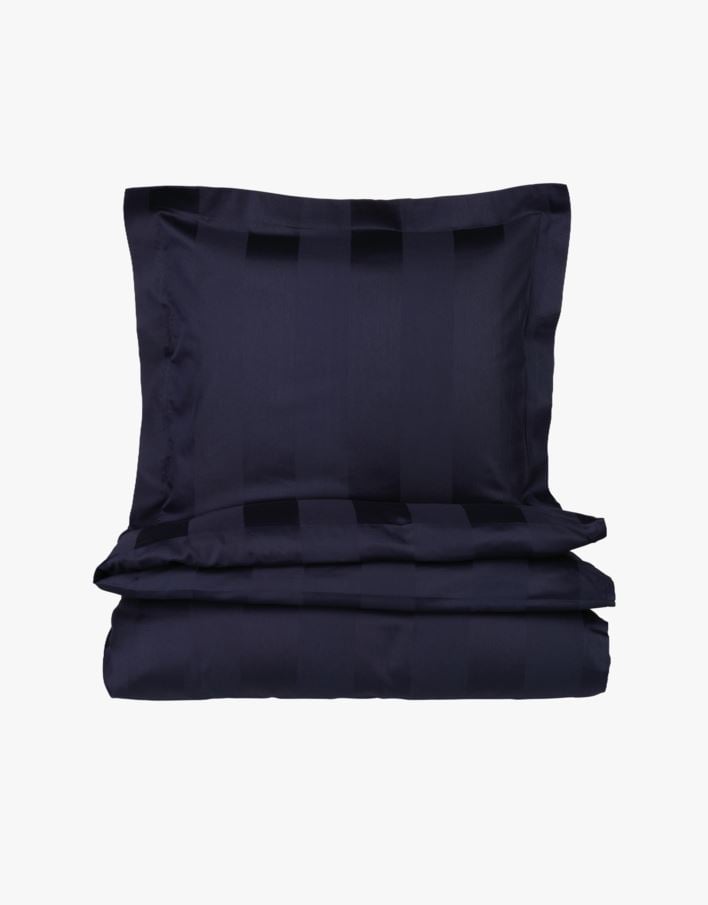 Sateng sengesett mørk blå - 200x220+50x70 cm mørk blå - 1