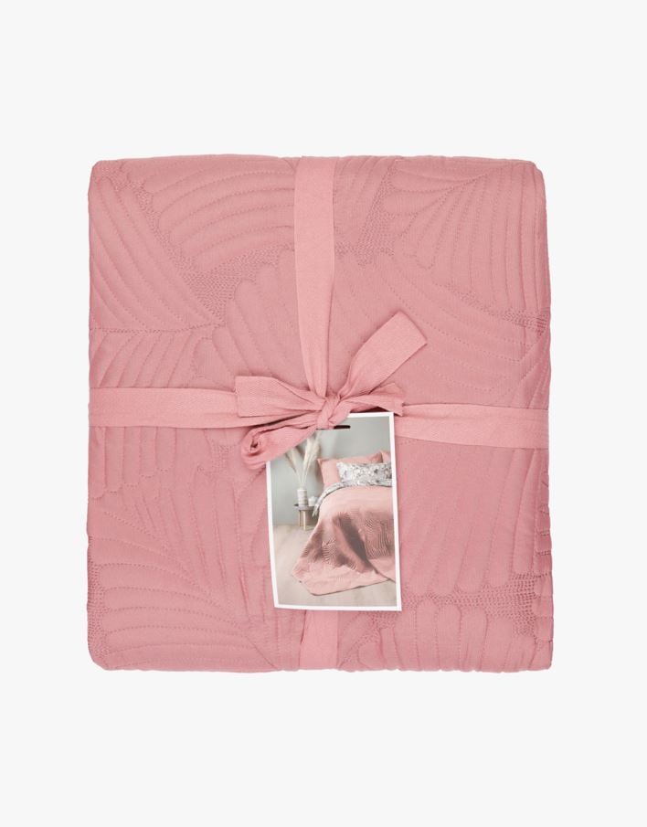 Sengeteppe pudderrosa - 150x240 cm pudderrosa - 1