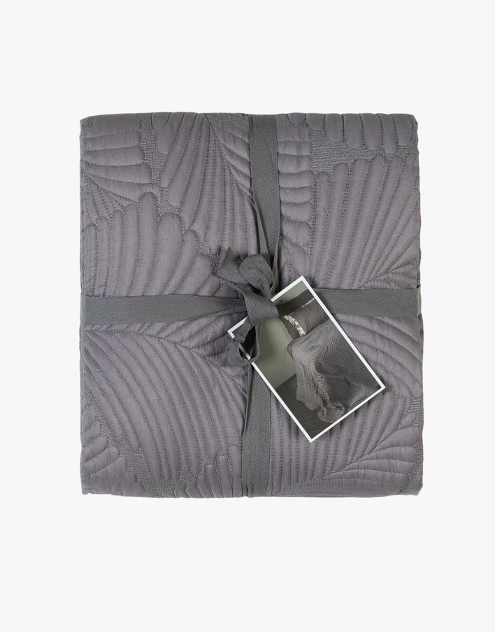 Sengeteppe grå - 150x240 cm grå - 1