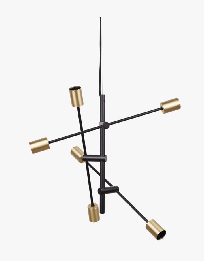 Taklampe svart - 79x55x55 cm svart - 1