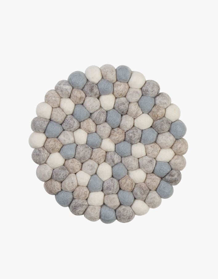 Gryteunderlag beige - ø22 cm beige - 1