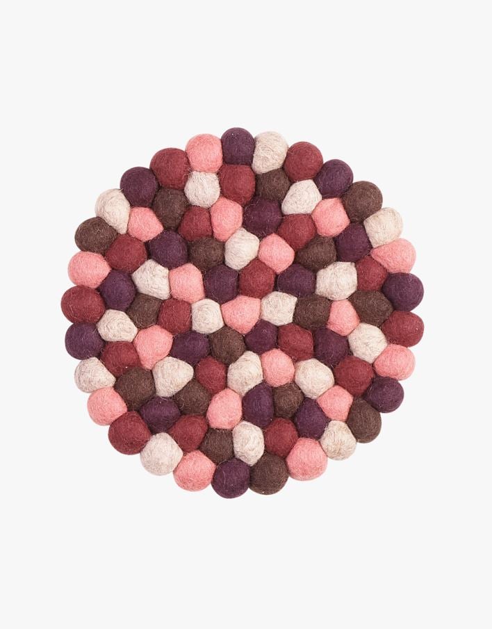 Gryteunderlag plomme - ø 22 cm plomme - 1