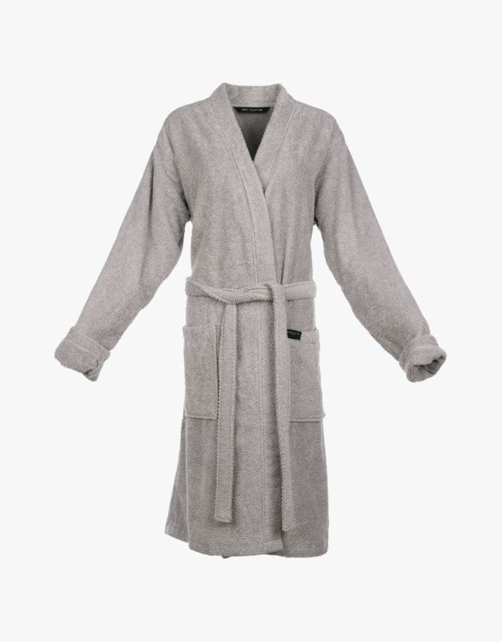 Morgenkåpe grå - L/XL grå - 1