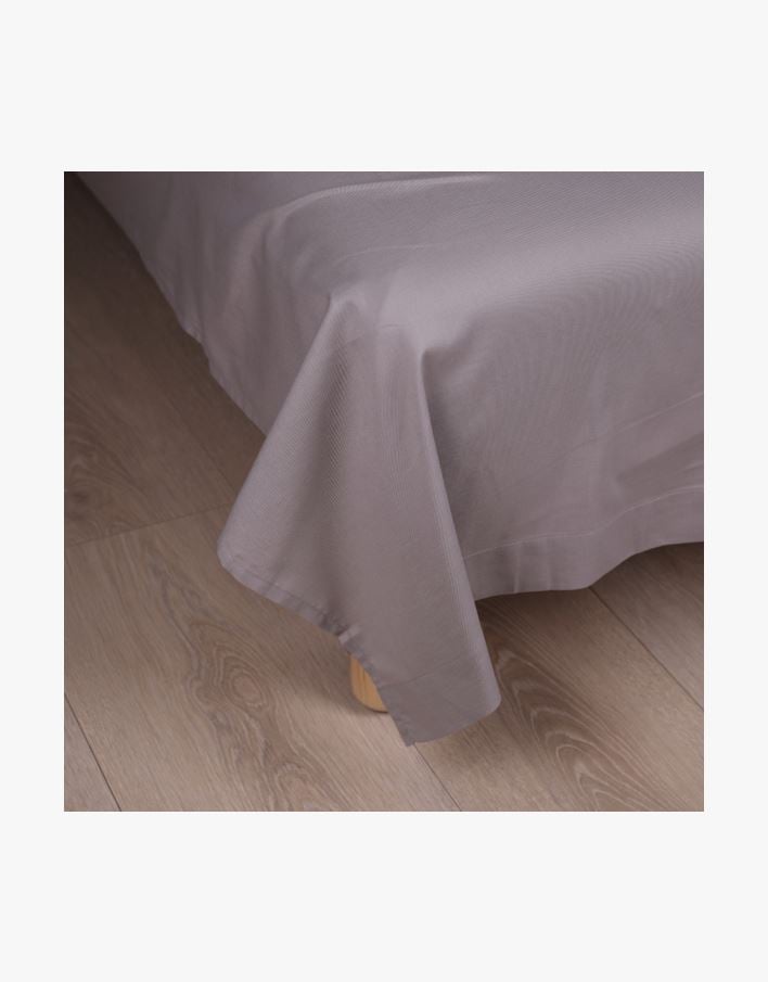 Bomullslaken lys grå - 240x260 cm lys grå - 1