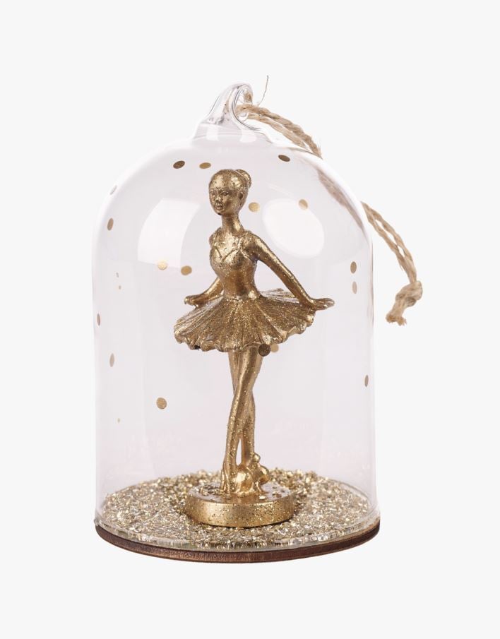 Pynt gull - 6,8x6,8x10,5 cm gull - 1