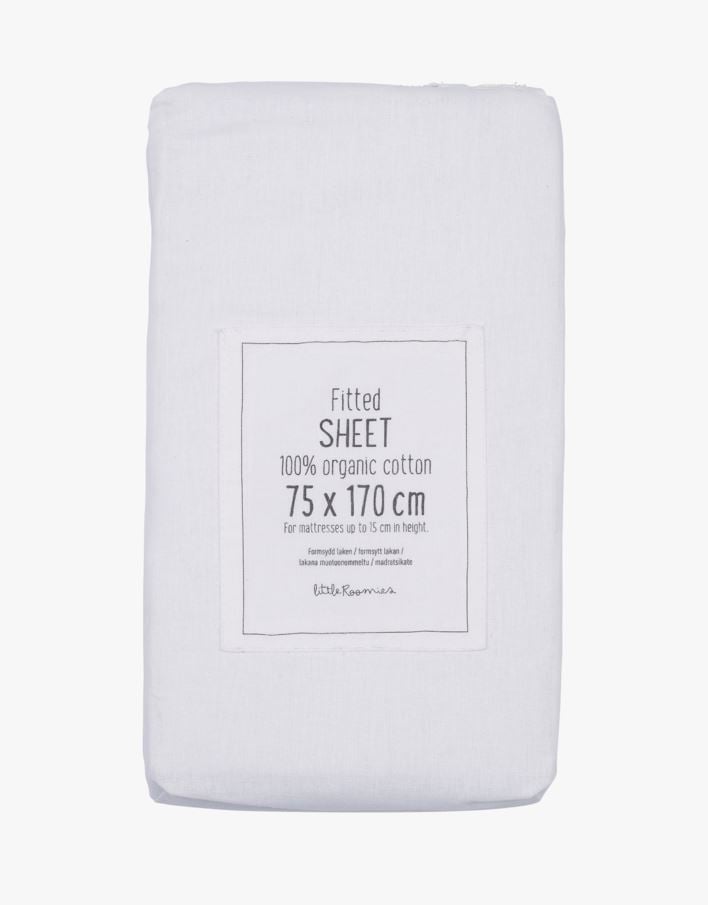 Formsydd laken hvit - 75x170 cm hvit - 1