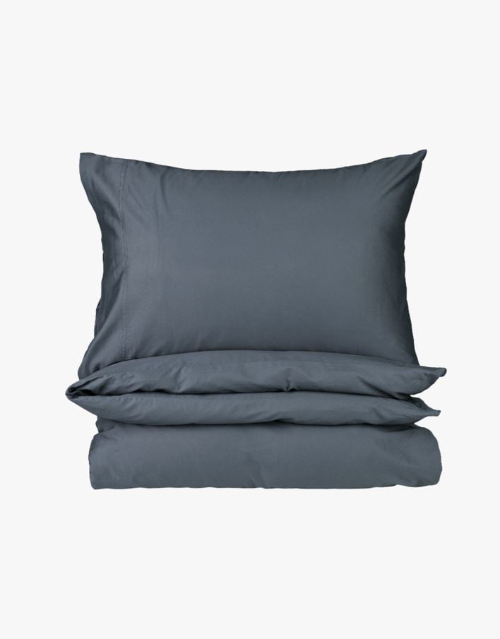 Sateng sengesett tåkeblå - 140x200 cm tåkeblå - 1